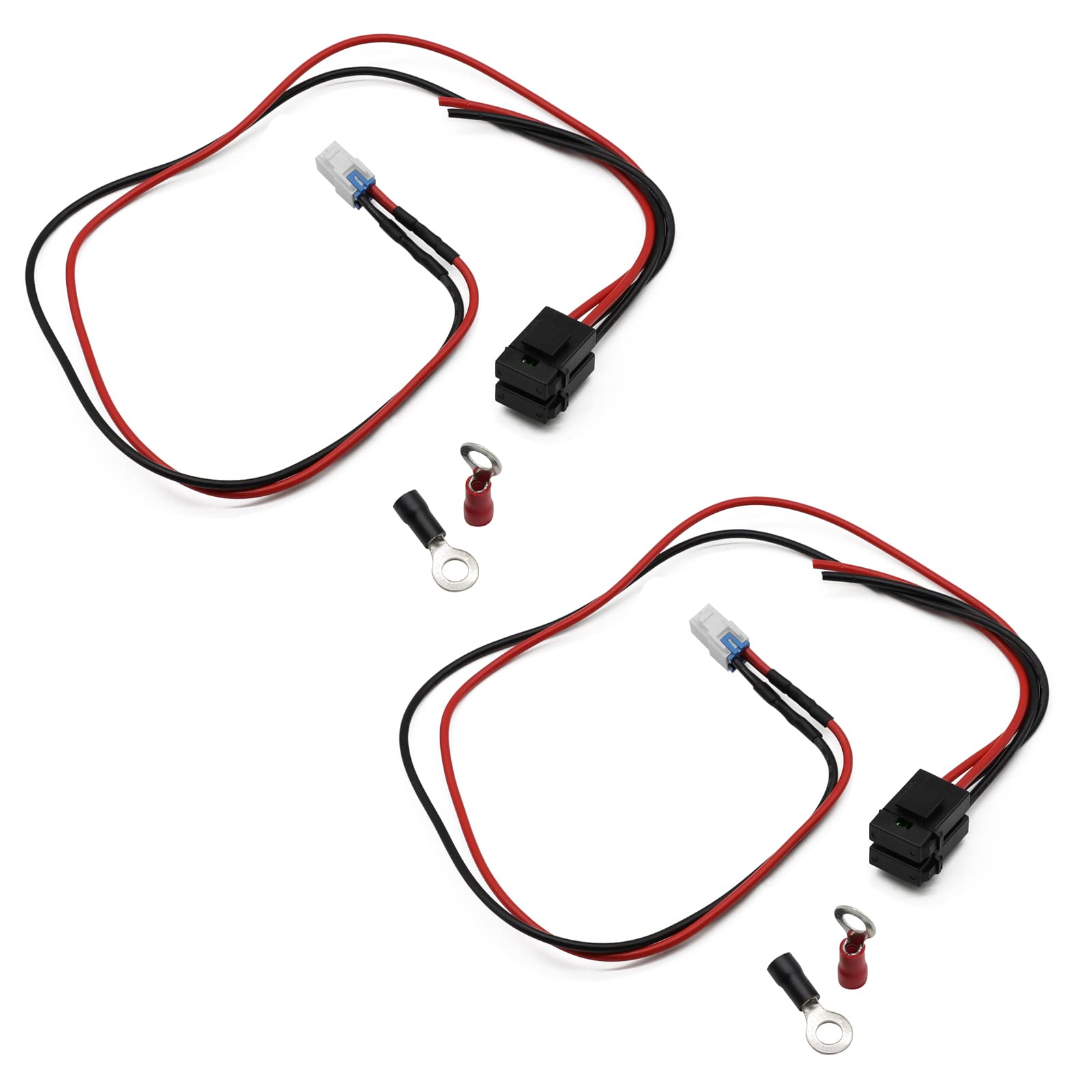2PCS) 4 Pin 12AWG DC Power Supply Cable for ICOM Radio IC-7000 IC